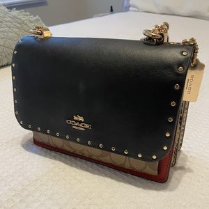 Coach Klare Crossbody W Snake Embossed Leather